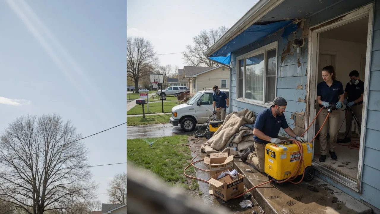 Basement Flood Cleanup in Lockhart, TX near me